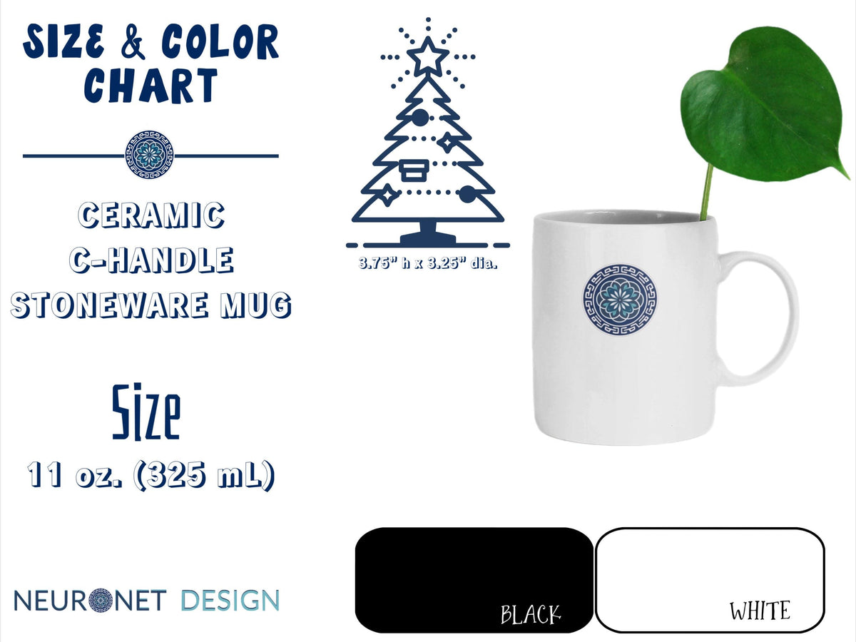 Merry Christmas Mug | Santa Selfie Cup | Funny Christmas Gift | Holiday Mug | Custom Santa Claus Design | Christmas Gift Mug