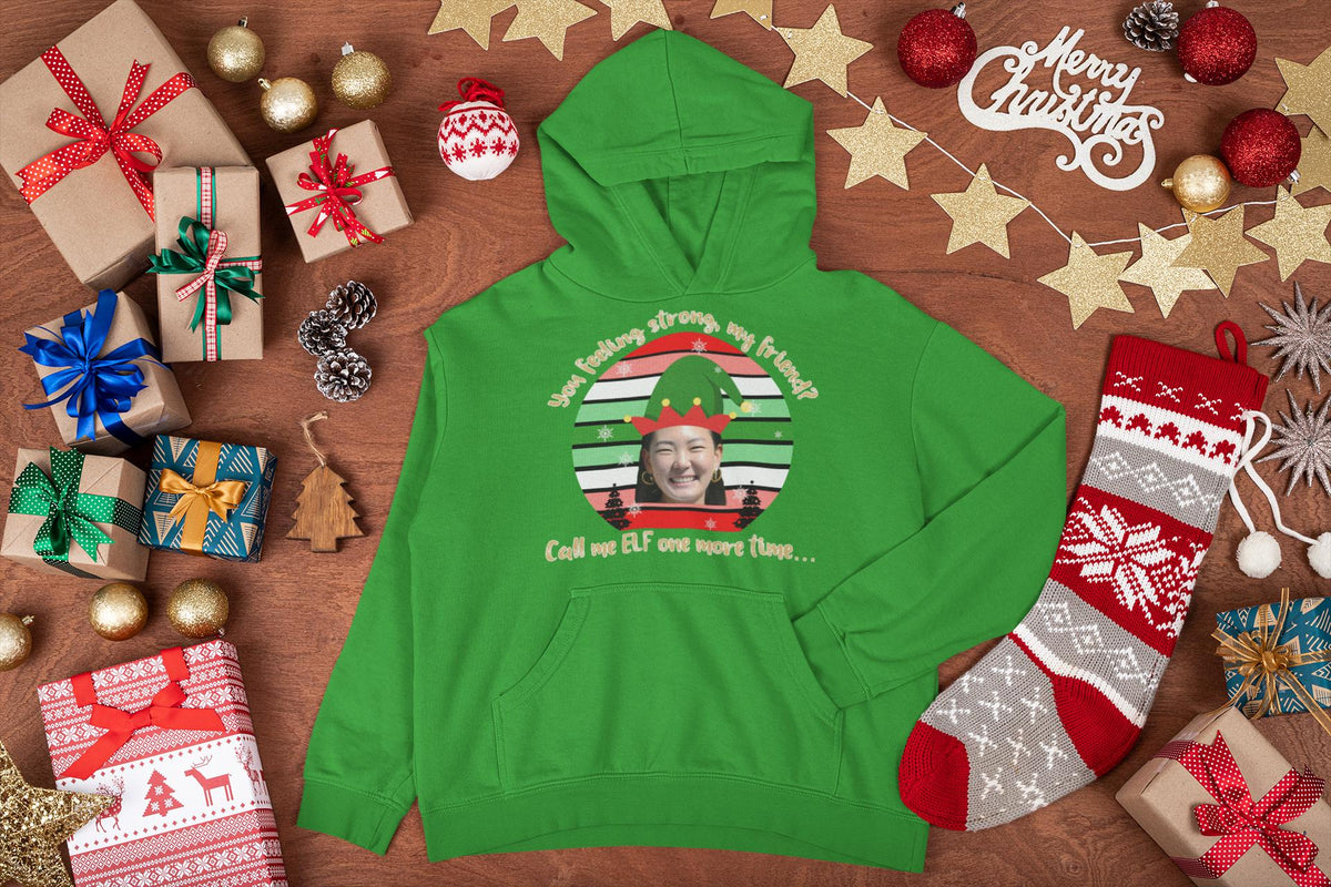 Buddy the Elf Christmas Hoodie | Funny Holiday Hoodie | Personalized Elf Design | Custom Christmas Gift | Elf Hoodie for All Ages | Holiday