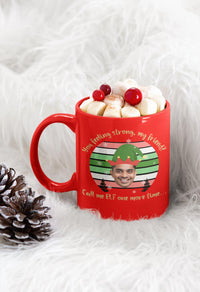 Elf Movie Mug | Custom Elf Design | Funny Christmas Gift | Holiday Mug with Name | Personalized Hot Cocoa Mug | Christmas Gift