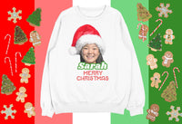 Merry Christmas Sweatshirt | Santa Selfie Pullover | Funny Xmas Gift | Holiday Sweatshirt | Custom Santa Design | Christmas Gift for All